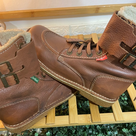 Kickers Brown Boots. Size- 38 - Picture 4 of 13